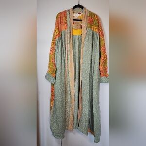 Kantha Bae Utopia Duster NWT Bohemian Long Kimono
